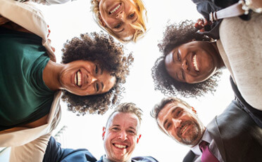 People in a circle