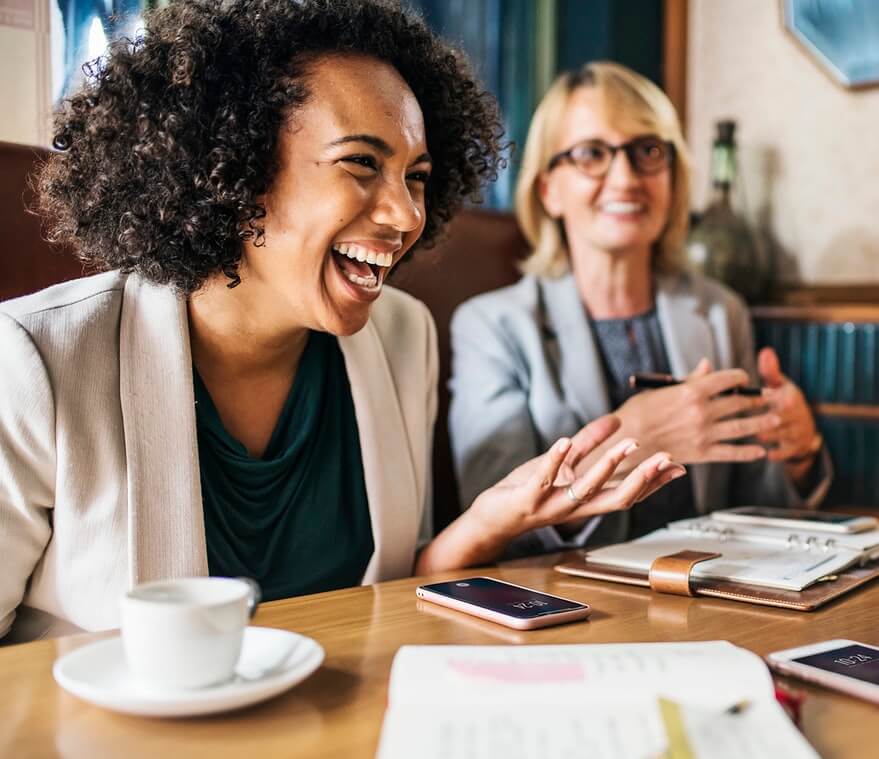Woman Meeting for Coffee